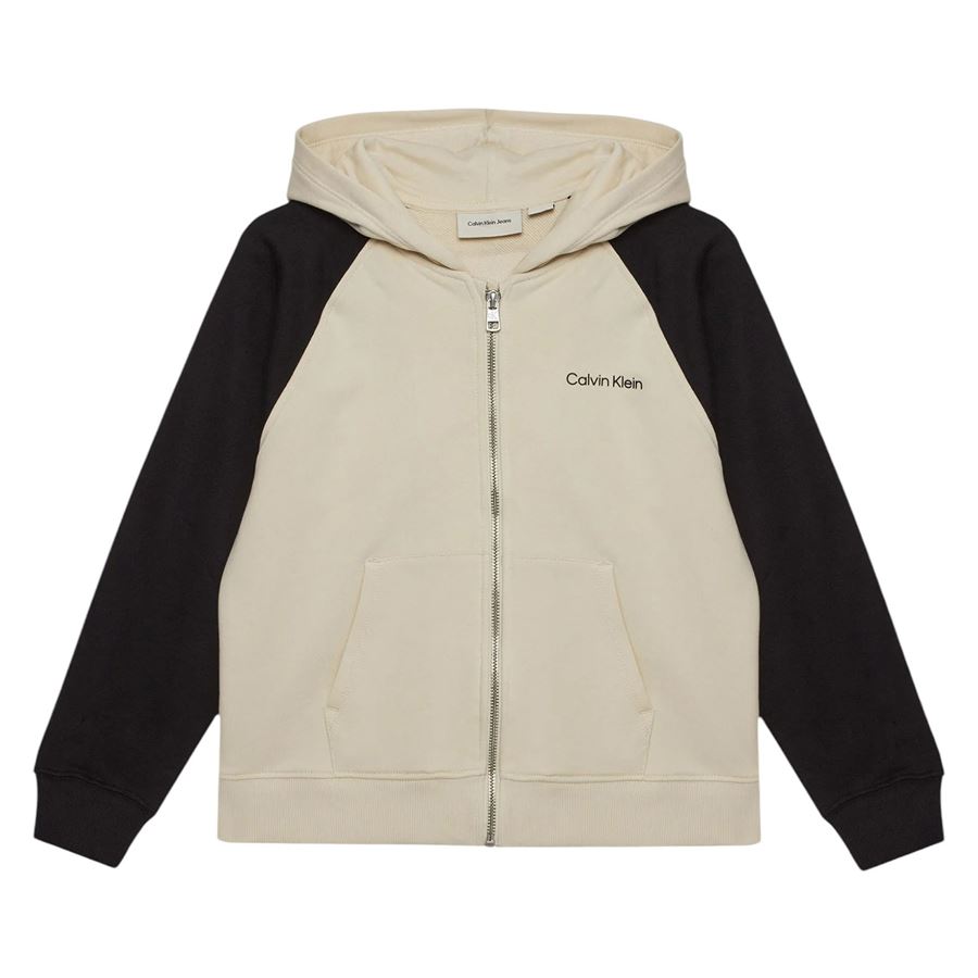 Felpa da bambino Colorblock con cappuccio Calvin Klein | CKIB0IB02378CKS
